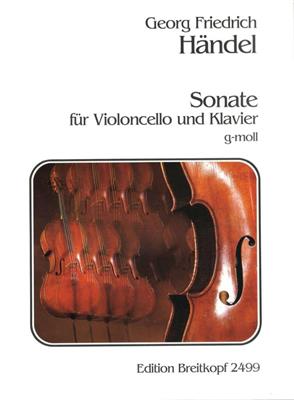 Georg Friedrich Händel: Sonate g-moll nach HWV 287: Cello mit Begleitung
