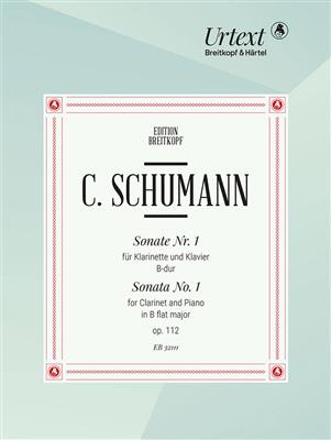 Camillo Schumann: Sonata No. 1 Op. 112: Klarinette mit Begleitung
