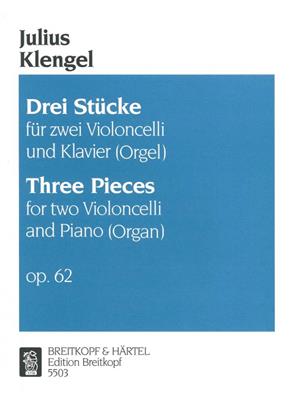 Julius Klengel: Drei Stücke op. 62: Cello Duett