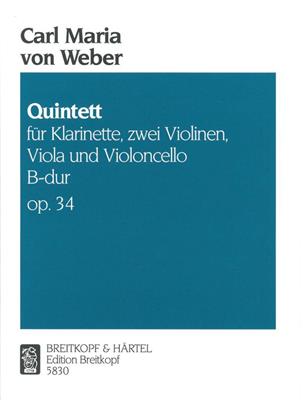 Carl Maria von Weber: Quintett B-dur op. 34: Kammerensemble