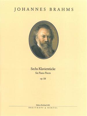 Johannes Brahms: Sechs Klavierstücke op. 118: Klavier Solo