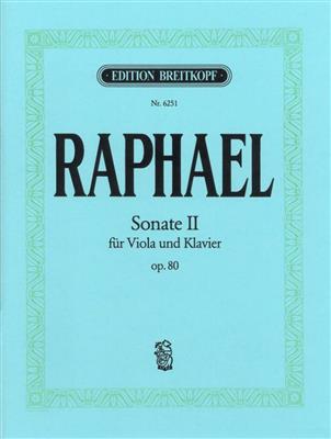 Günter Raphael: Sonate 2 op. 80: Viola mit Begleitung