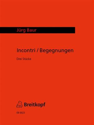 Jürg Baur: Incontri/Begegnungen: Blockflöte