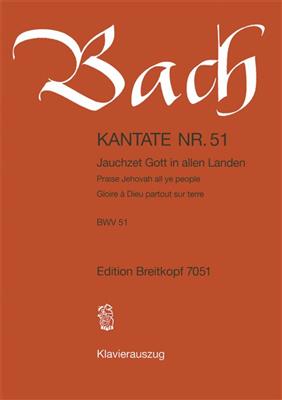 Johann Sebastian Bach: Jauchzet Gott in allen Landen (KA): Gesang Solo