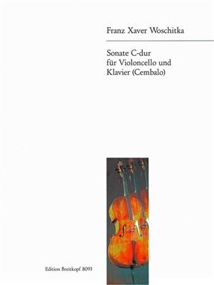 Franz Xaver Woschitka: Sonate C-dur: Cello mit Begleitung