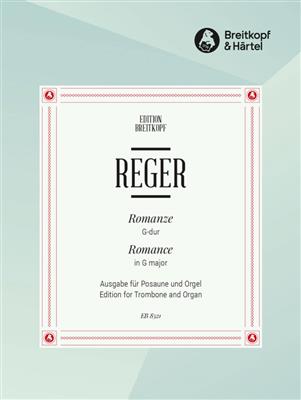Max Reger: Romanze in G-Dur / Romance in G major: Posaune mit Begleitung
