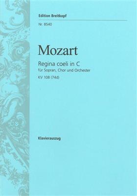 Wolfgang Amadeus Mozart: Regina coeli ( K 108) (KA): Gemischter Chor mit Begleitung