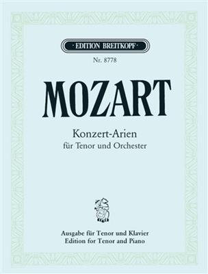 Wolfgang Amadeus Mozart: Konzertarien für Tenor: Orchester mit Gesang