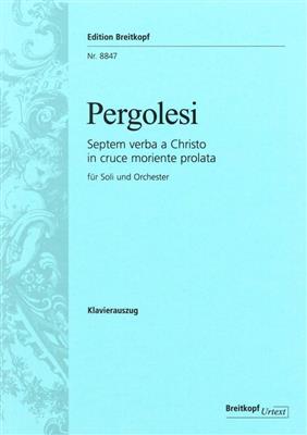 Giovanni Battista Pergolesi: Septem verba a Christo in cruce moriente prolata: Orchester mit Gesang