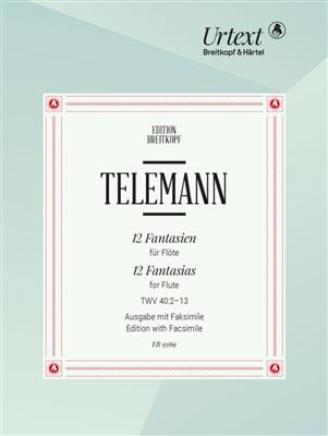 Georg Philipp Telemann: 12 Fantasias TWV 40:2-13: Flöte Solo