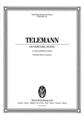 Georg Philipp Telemann: Ouvertüre (Suite) a-Moll: Kammerensemble