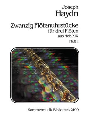 Franz Joseph Haydn: 20 Flötenuhrstücke Hob XIX 2: Flöte Ensemble