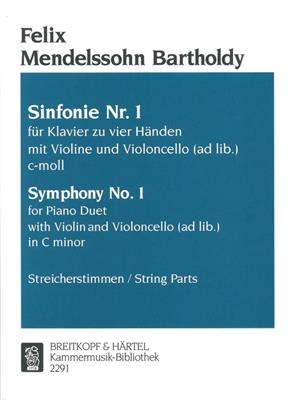 Felix Mendelssohn Bartholdy: Sinfonie Nr. 1 op. 11: Streichensemble