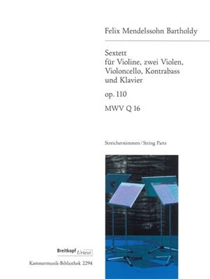 Felix Mendelssohn Bartholdy: Sextett op. 110: Streichensemble