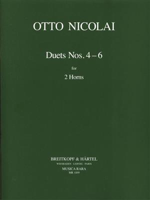 Otto Nicolai: Duets Nos. 4-6: Horn Duett