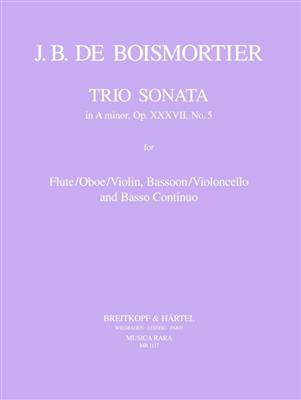 Joseph Bodin de Boismortier: Triosonate in a op. 37/5: Kammerensemble