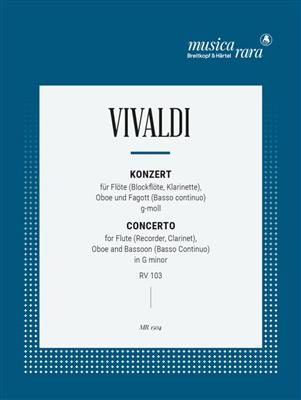 Antonio Vivaldi: Concert G Rv103: Kammerensemble