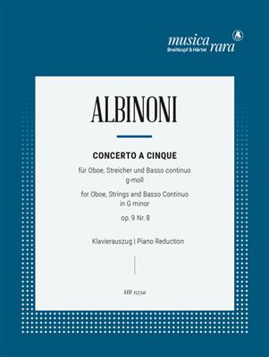 Tomaso Albinoni: Concert 08 G Op.9: Oboe mit Begleitung