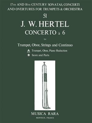 Johann Wilhelm Hertel: Concerto a 6: Bläserensemble