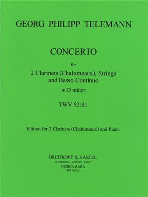 Georg Philipp Telemann: Concerto in d: Klarinette Duett