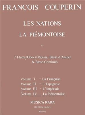 François Couperin: Les Nations Volume IV - La Piémontoise: Flöte Duett