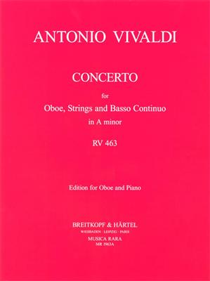 Antonio Vivaldi: Concerto in a RV 463: Orchester mit Solo