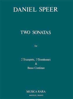 Georg Daniel Speer: Zwei Sonaten in C: Blechbläser Ensemble