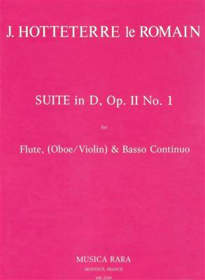 Jacques-Martin Hotteterre: Suite op. II/1: Flöte mit Begleitung