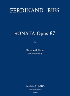 Ferdinand Ries: Sonate op. 87: Flöte mit Begleitung