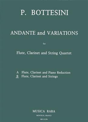 Pietro Bottesini: Andante und Variationen: Kammerensemble