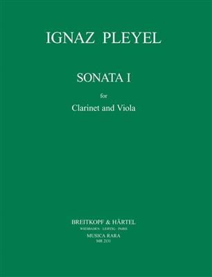 Ignace Pleyel: Sonata Nr. 1 BEN 5491: (Arr. Solere): Gemischtes Duett