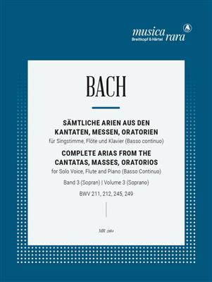 Johann Sebastian Bach: Complete Arien & Sinfonias 3 (Soprano Voice): Gesang Solo
