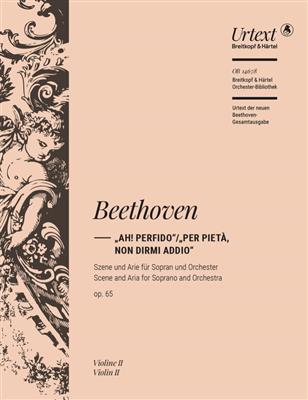 Ludwig van Beethoven: Ah! Perfido/ Per pietá, non dirmi addio op. 65: Orchester mit Gesang