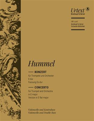 Johann Nepomuk Hummel: Trompetenkonzert E-dur (Fassung Es-dur): Orchester mit Solo