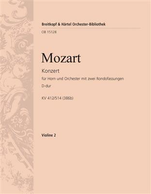 Wolfgang Amadeus Mozart: Konzert f. Horn und Orchester Nr.1 D-dur KV412/514: Streichorchester mit Solo