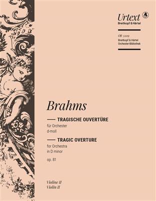 Johannes Brahms: Tragische Ouverture op. 81: Orchester