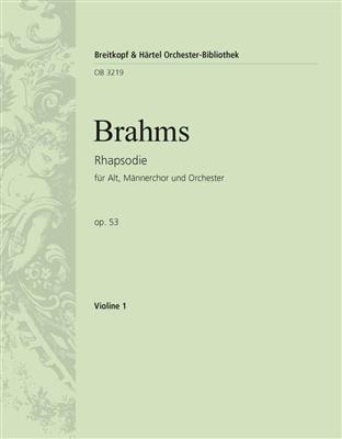 Johannes Brahms: Rhapsodie op. 53: Männerchor mit Ensemble