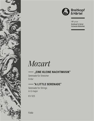 Wolfgang Amadeus Mozart: Eine kleine Nachtmusik G KV525: Viola Solo