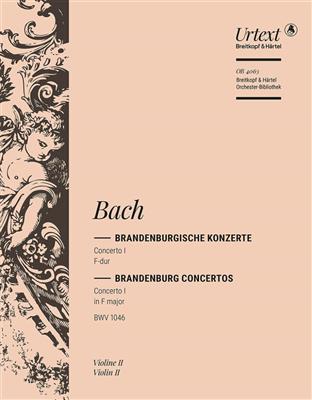 Johann Sebastian Bach: Brandenburg. Konz. 1 F BWV1046: Orchester