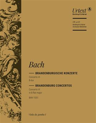 Johann Sebastian Bach: Brandenburg. Konz. 6 B BWV1051: Orchester