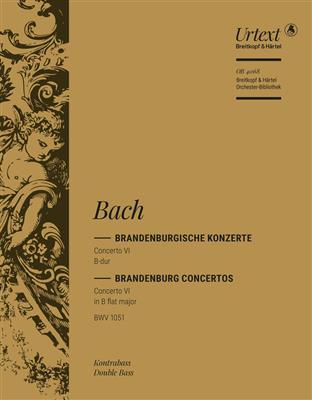 Johann Sebastian Bach: Brandenburg. Konz. 6 B BWV1051: Orchester