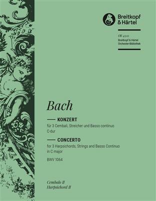 Johann Sebastian Bach: Cembalokonzert C-dur BWV 1064: Streichensemble