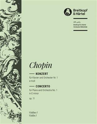 Frédéric Chopin: Klavierkonzert 1 e-moll op.11: Orchester mit Solo