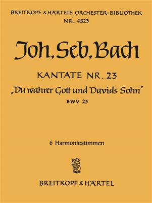 Johann Sebastian Bach: Kantate 23 Du wahrer Gott: Gemischter Chor mit Ensemble