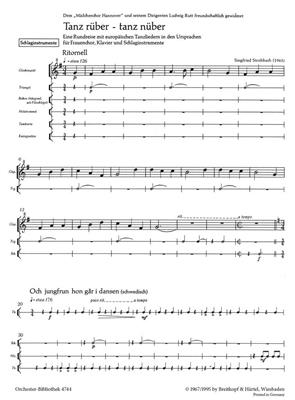 Siegfried Strohbach: Tanz Rüber - tanz nüber: Frauenchor mit Klavier/Orgel