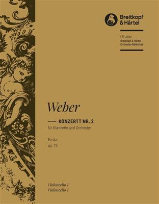 Carl Maria von Weber: Klarinettenkonzert 2 Es-dur: Orchester mit Solo