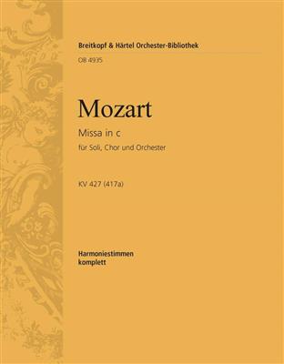 Wolfgang Amadeus Mozart: Grosse Messe c-moll KV 427: (Arr. Aloys Schmitt): Gemischter Chor mit Ensemble