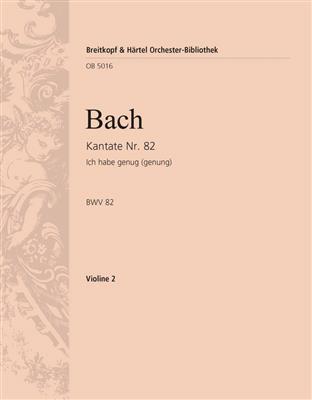 Johann Sebastian Bach: Kantate 82 (Fassung f. Sopran): Kammerensemble