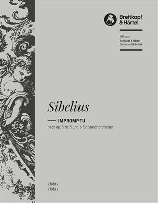 Jean Sibelius: Impromptus op. 5/5 und 5/6: Streichensemble