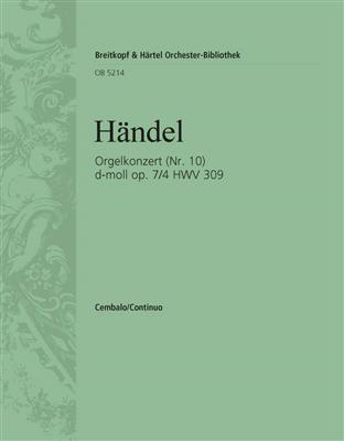 Georg Friedrich Händel: Orgelkonz.d-moll op.7/4 HWV309: Orchester mit Solo